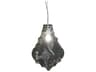 Karman 1-Light Smoked Gray Glass LED Geometric Pendant