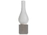Karman Amarcord 1-Light Dove Grey Glass LED Wall Sconce
