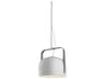 Karman Bag 1-Light Gray LED Bowl Mini Pendant