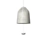 Karman Black Out 1-Light White LED Geometric Pendant