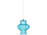 Karman Ceraunavolta 1-Light Tiffany Blue Glass LED Geometric Mini Pendant