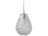 Karman Ceraunavolta 1-Light Transparent Clear Glass LED Geometric Mini Pendant