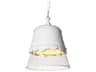 Karman Domenica 1-Light White LED Bell Pendant