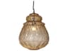 Karman Ginger 1 - Light Glass LED Outdoor Hanging Light