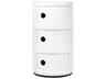 Kartell Componibili White File Cabinet