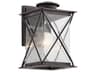 Kichler Argyle 1 - Light Glass Outdoor Wall Light