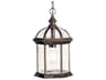 Kichler Barrie 1 - Light Glass Outdoor Hanging Light