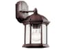 Kichler Barrie 1 - Light Glass Outdoor Wall Light