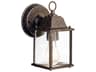 Kichler Barrie 1 - Light Glass Outdoor Wall Light