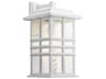 Kichler Beacon Square 1 - Light Glass Outdoor Wall Light