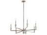 Kichler Calyssa 7-Light Polished Nickel Crystal Glass Candelabra Sputnik Chandelier