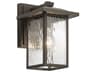 Kichler Capanna 1 - Light Glass Outdoor Wall Light