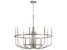 Kichler Capitol Hill 12-Light Brushed Nickel Candelabra Chandelier