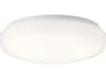 Kichler Ceiling Space 1-Light White LED Bowl Round Flush Mount