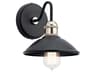 Kichler Clyde 1-Light Black Wall Sconce