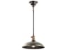 Kichler Cobson 1-Light Olde Bronze Round Mini Pendant