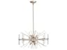Kichler Eris 6-Light Polished Nickel Crystal Geometric Pendant