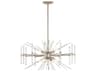 Kichler Eris 8-Light Polished Nickel Crystal Geometric Pendant