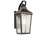 Kichler Forestdale 1 - Light Glass Outdoor Wall Light
