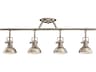 Kichler Hatteras Bay 4-Light Polished Nickel Round Track & Rail Light