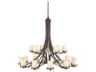 Kichler Hendrik 18-Light8-Light Olde Bronze Glass Cylinder Chandelier