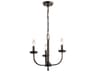 Kichler Kennewick 3-Light Olde Bronze Candelabra Chandelier
