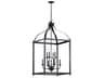 Kichler Larkin 8-Light Black Candelabra Chandelier