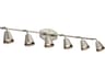 Kichler Sylvia 6-Light Satin Nickel Linear Track & Rail Light