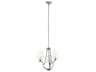 Kichler Thisbe 3-Light Classic Pewter Candelabra Cylinder Chandelier