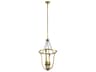 Kichler Thisbe 4-Light Natural Brass Pendant