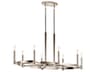 Kichler Tolani 8-Light Polished Nickel Island Pendant