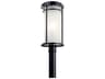 Kichler Toman 1 - Light Glass Outdoor Post Light