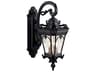 Kichler Tournai 3 - Light Glass Outdoor Wall Light