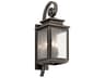 Kichler Wiscombe Park 3 - Light Glass Outdoor Wall Light