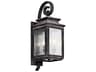 Kichler Wiscombe Park 3 - Light Glass Outdoor Wall Light