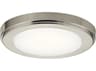 Kichler Zeo Brushed Nickel LED Round Flush Mount