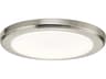 Kichler Zeo Brushed Nickel LED Round Flush Mount