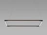 Koncept Z-bar Matte Black LED Geometric Linear Pendant