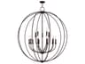 Livex Lighting Milania 15-Light Bronze Candelabra Round Chandelier