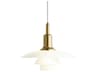 Louis Poulsen PH-3/2 1-Light Brass LED Tiered Mini Pendant