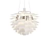 Louis Poulsen PH-Artichoke White LED Tiered Pendant