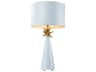 Lucas McKearn Neo Le Ciel Blue Gold Leaf Buffet Lamp