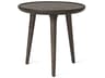 Mater Round Wood Sirka Grey Coffee Table