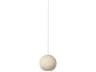 Mater Liuku Matt Lacquered Off White LED Round Mini Pendant