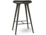 Mater Space Leather Sirka Grey Beech Bar Stool