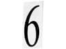 Maxim Lighting Address House Number-6 Wall Plate