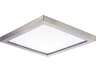 Maxim Lighting Chip 1-Light Silver LED Geometric Flush Mount