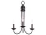 Maxim Lighting Logan 3-Light Bronze Candelabra Chandelier