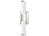 Maxim Lighting Optic 1-Light Satin Nickel White Glass LED Vanity Light