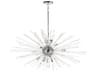 Maxim Lighting Polaris 16-Light6-Light Polished Chrome Glass Sputnik Pendant